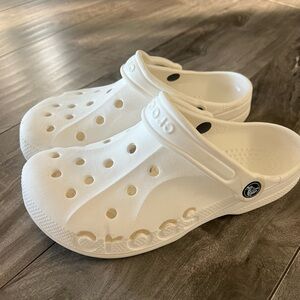 White Crocs